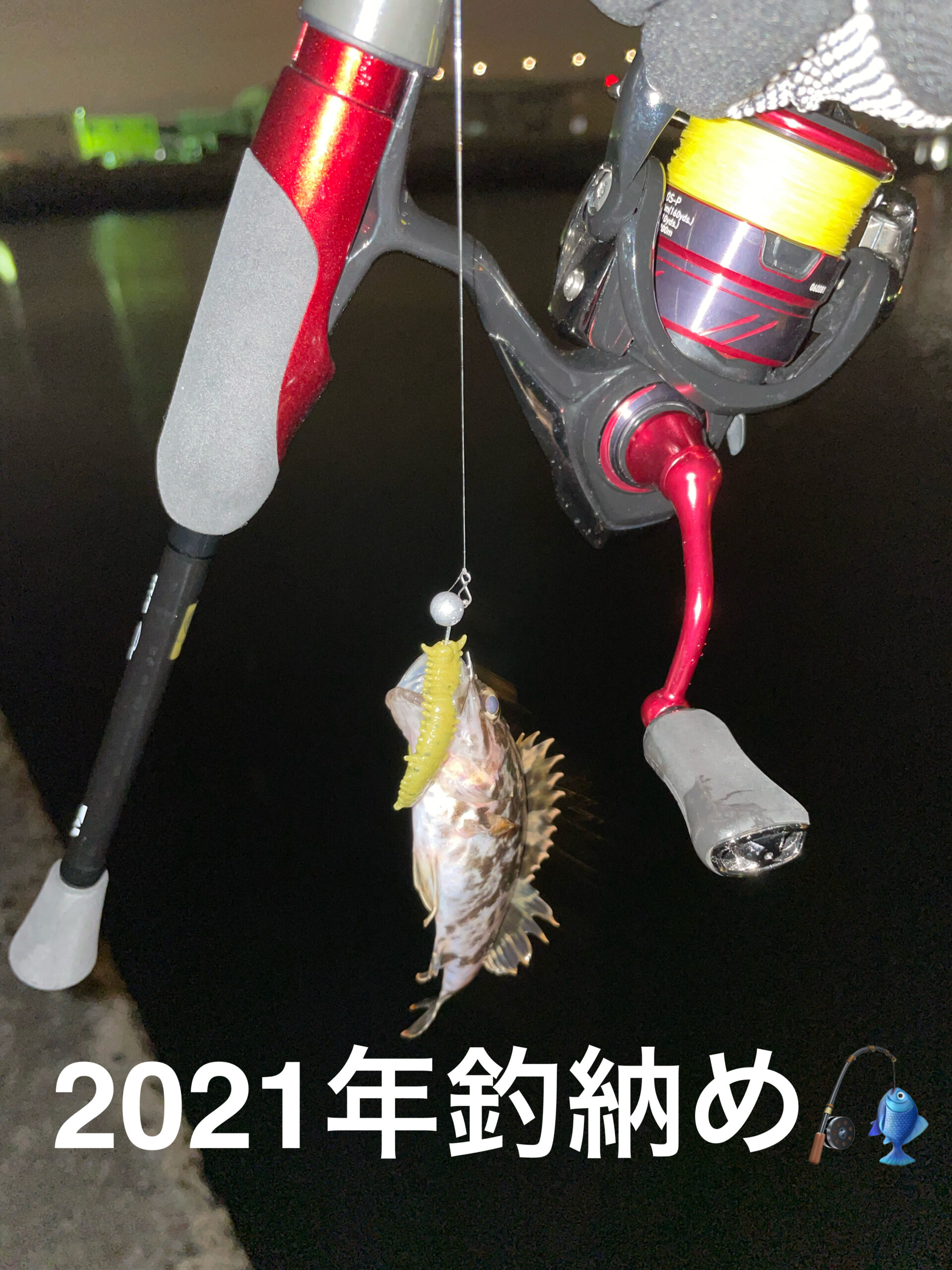 釣行記　2021年釣り納め